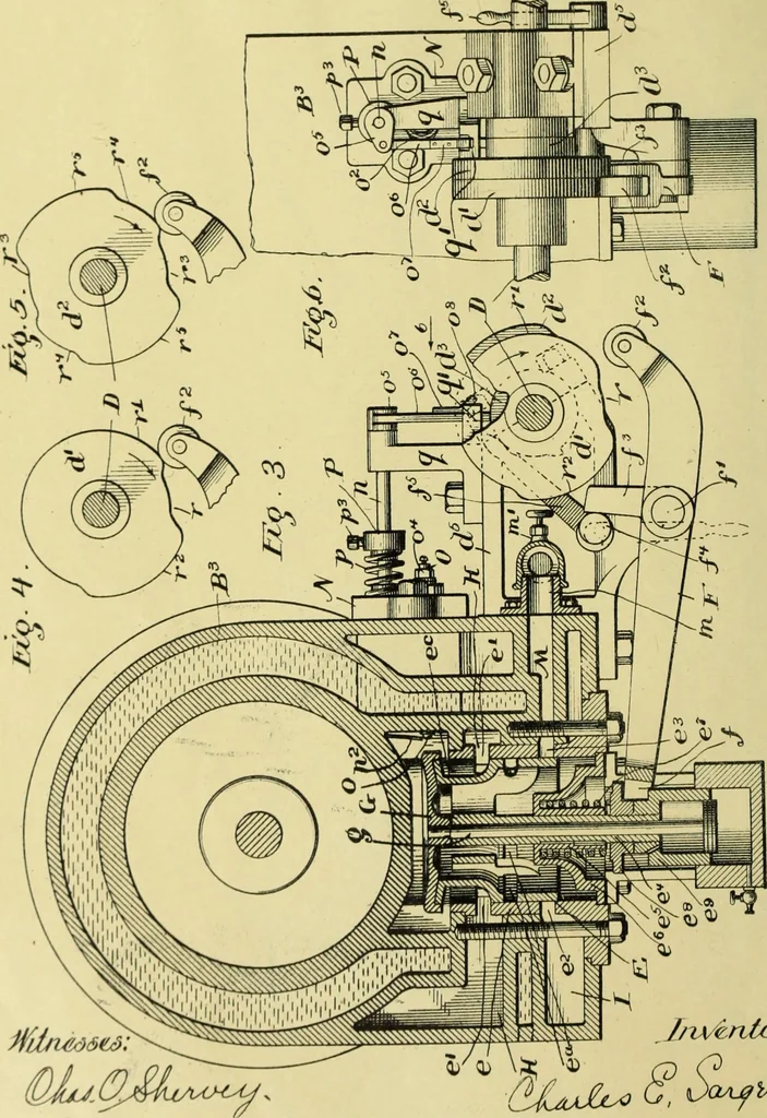 An illustration from Fifteen mechanical problems : reasons for their existence and their solution, 1915, leaf 126