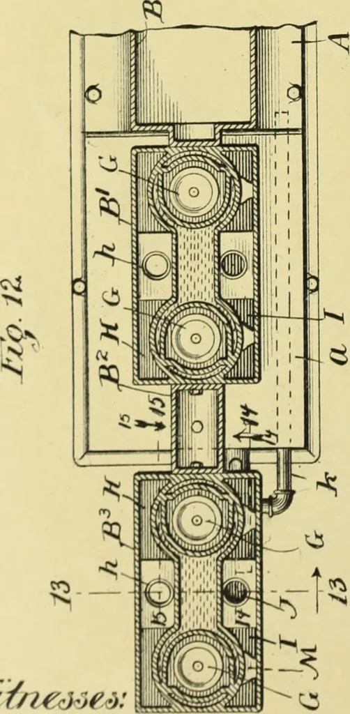 An illustration from Fifteen mechanical problems : reasons for their existence and their solution, 1915, leaf 130