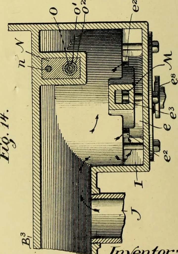 An illustration from Fifteen mechanical problems : reasons for their existence and their solution, 1915, leaf 130