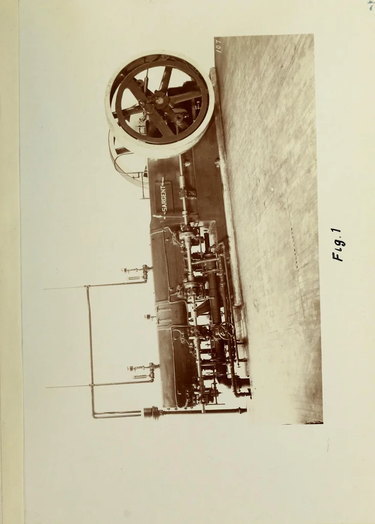 An illustration from Fifteen mechanical problems : reasons for their existence and their solution, 1915, leaf 19