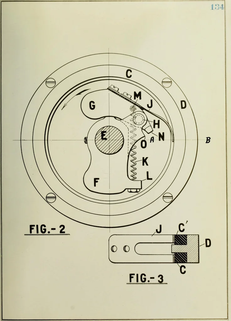 An illustration from Fifteen mechanical problems : reasons for their existence and their solution, 1915, leaf 277