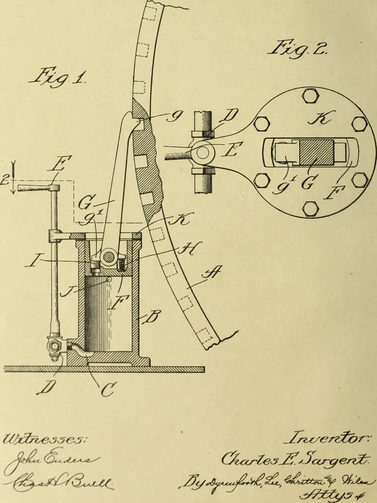 An illustration from Fifteen mechanical problems : reasons for their existence and their solution, 1915, leaf 316