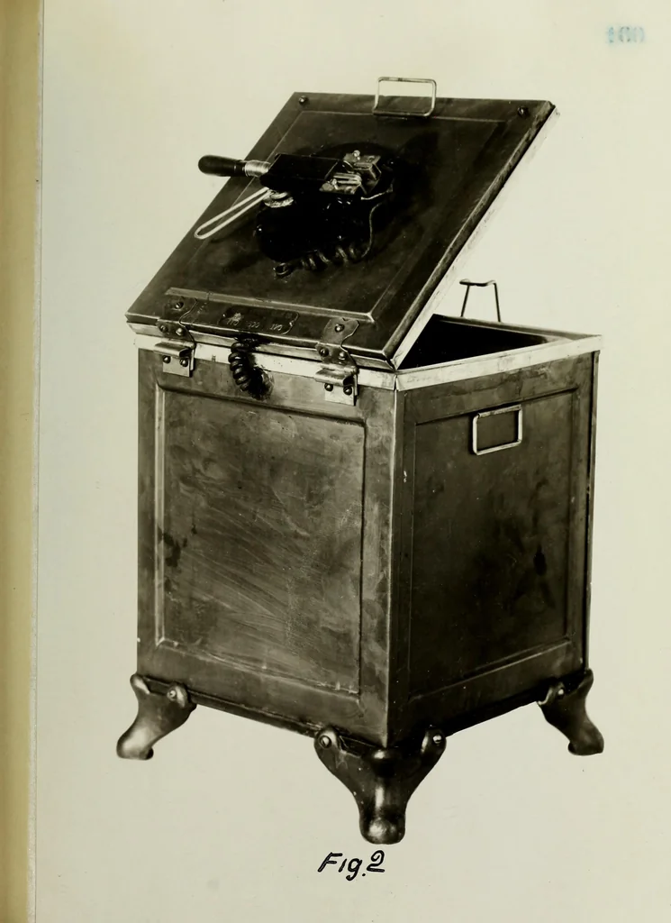 An illustration from Fifteen mechanical problems : reasons for their existence and their solution, 1915, leaf 329