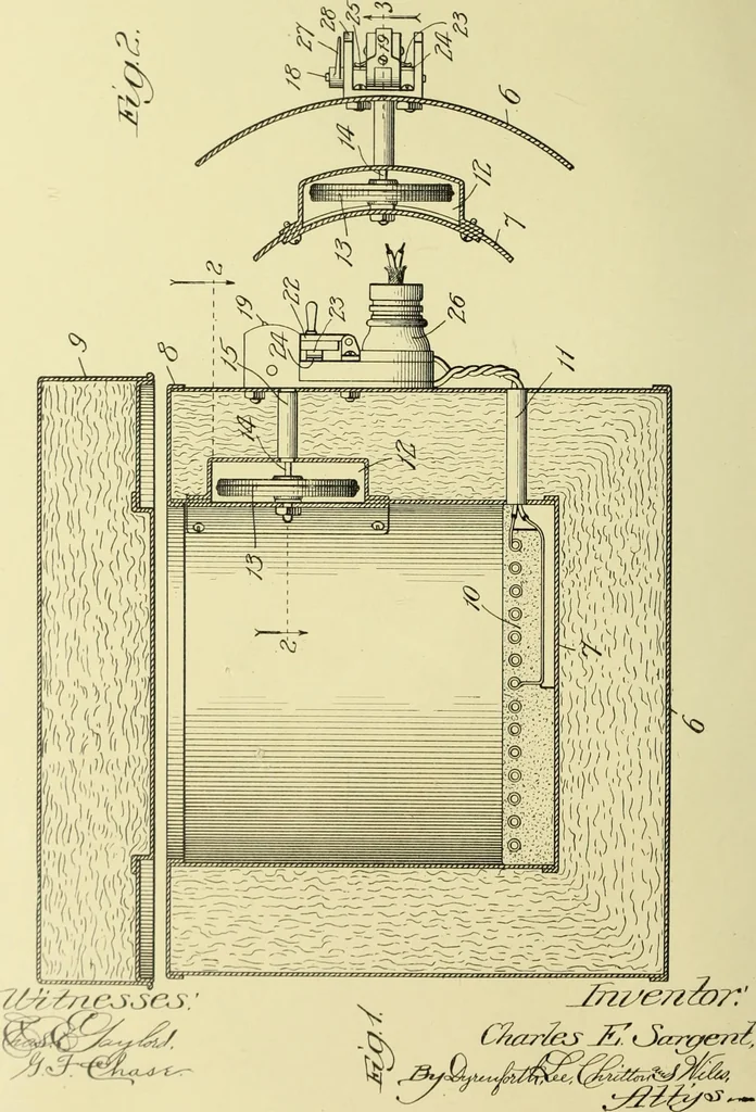 An illustration from Fifteen mechanical problems : reasons for their existence and their solution, 1915, leaf 334