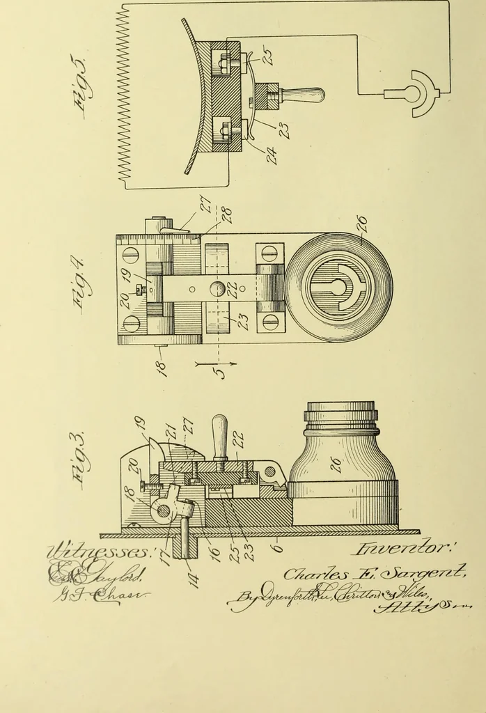 An illustration from Fifteen mechanical problems : reasons for their existence and their solution, 1915, leaf 336