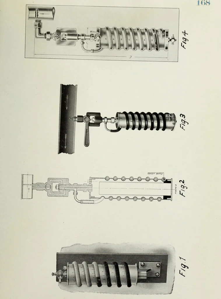 An illustration from Fifteen mechanical problems : reasons for their existence and their solution, 1915, leaf 345