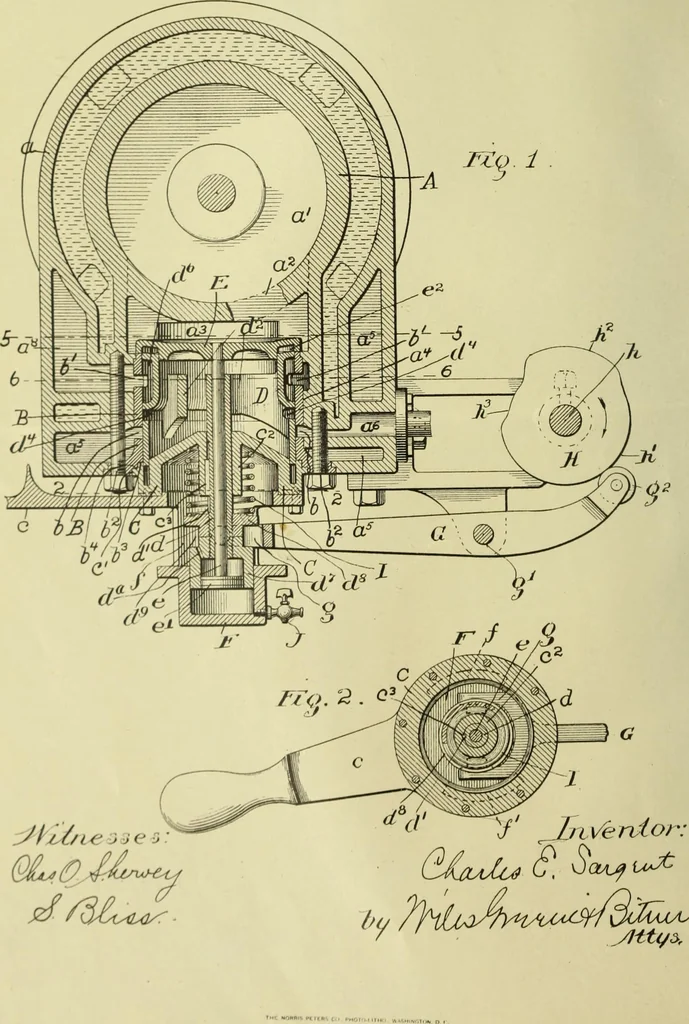 An illustration from Fifteen mechanical problems : reasons for their existence and their solution, 1915, leaf 36