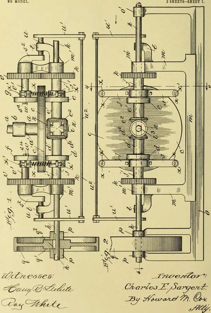 An illustration from Fifteen mechanical problems : reasons for their existence and their solution, 1915, leaf 370