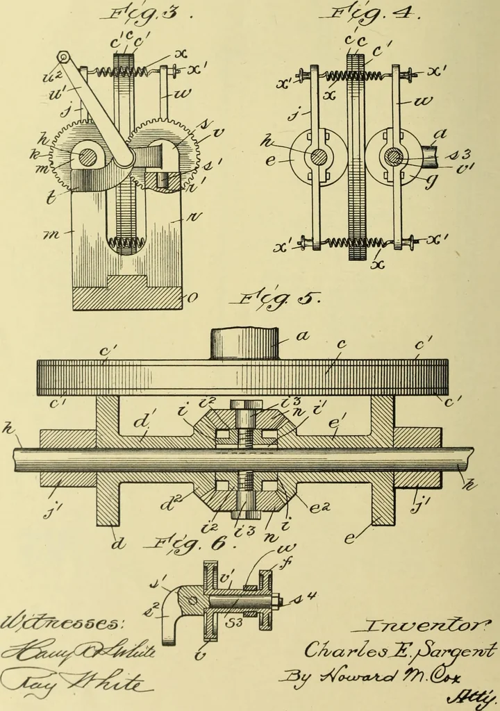 An illustration from Fifteen mechanical problems : reasons for their existence and their solution, 1915, leaf 372