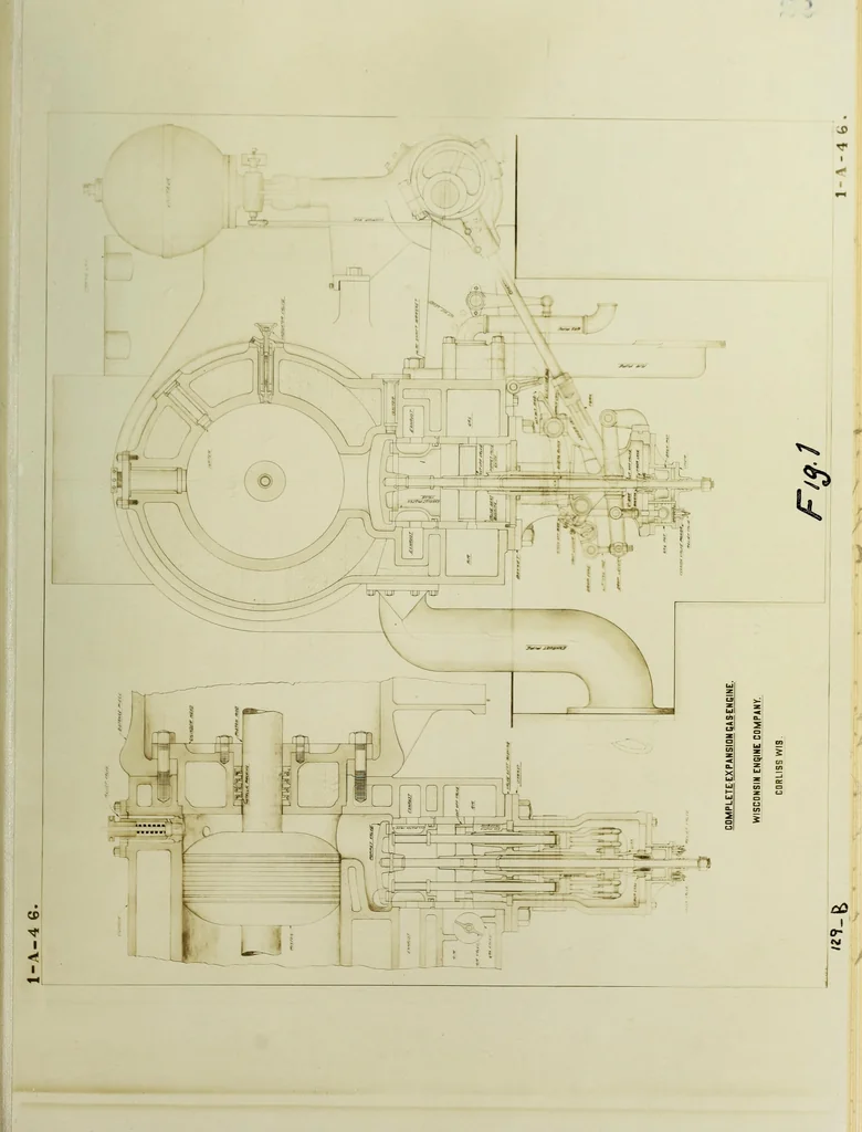 An illustration from Fifteen mechanical problems : reasons for their existence and their solution, 1915, leaf 49