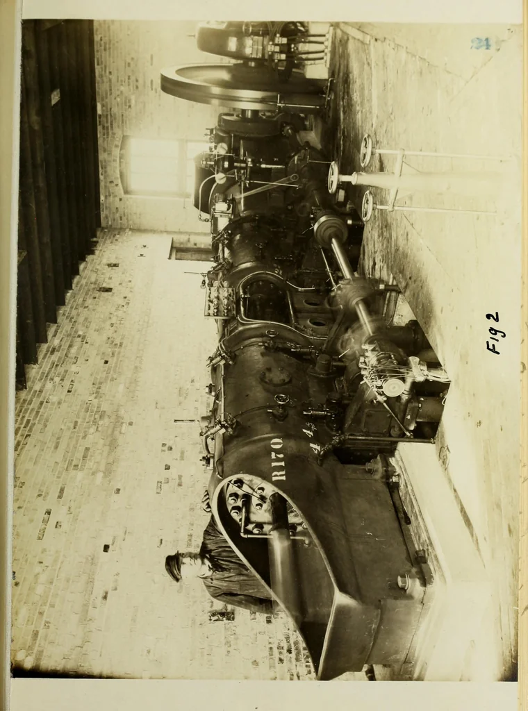 An illustration from Fifteen mechanical problems : reasons for their existence and their solution, 1915, leaf 53