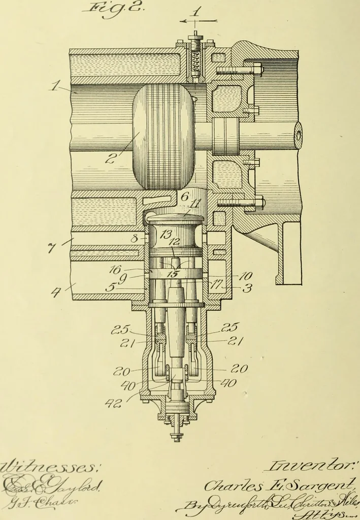 An illustration from Fifteen mechanical problems : reasons for their existence and their solution, 1915, leaf 68