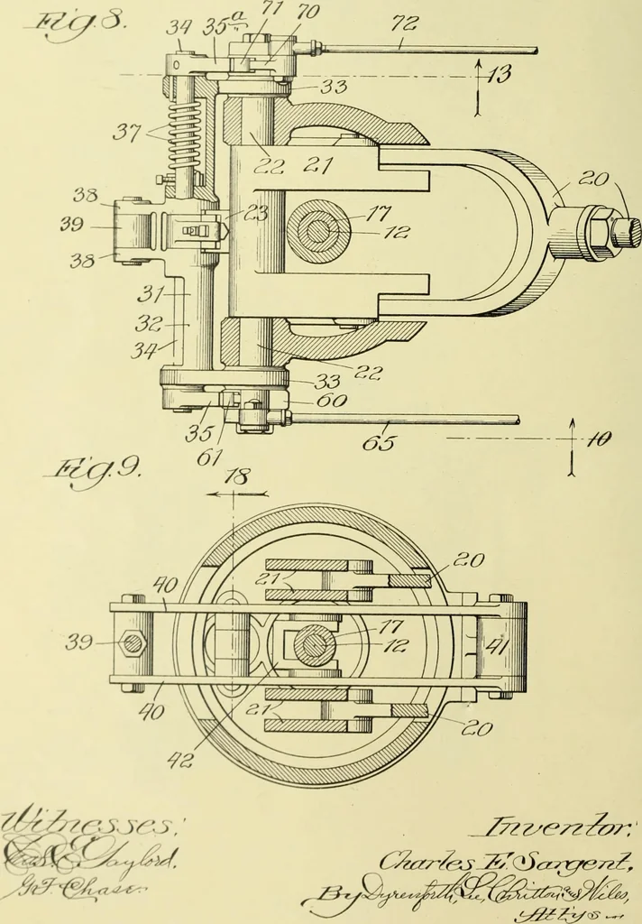 An illustration from Fifteen mechanical problems : reasons for their existence and their solution, 1915, leaf 74