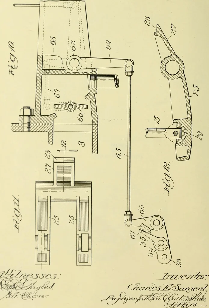 An illustration from Fifteen mechanical problems : reasons for their existence and their solution, 1915, leaf 76