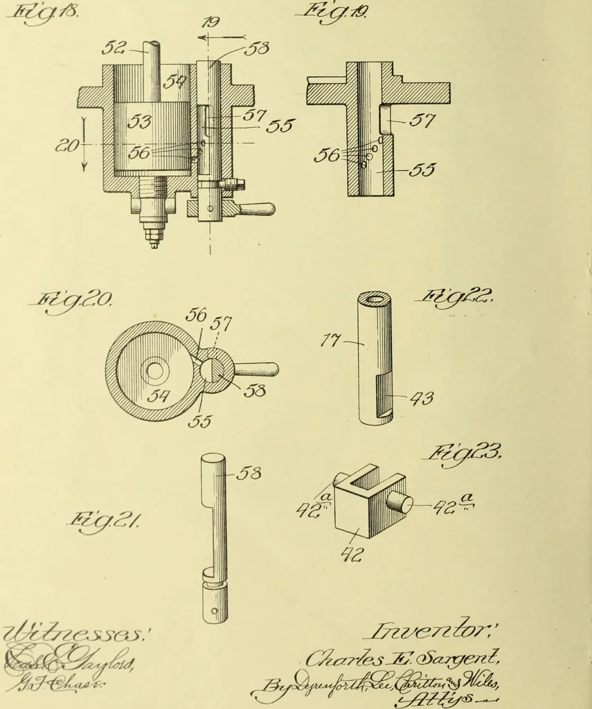 An illustration from Fifteen mechanical problems : reasons for their existence and their solution, 1915, leaf 82