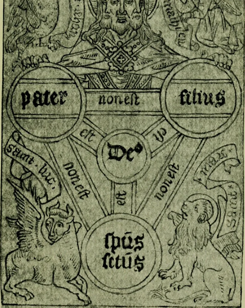 An illustration from Fifteenth-century glass in the chancel window of St. Peter Mancroft, Norwich, 1911, leaf 126