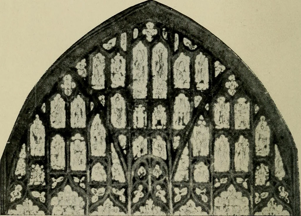 An illustration from Fifteenth-century glass in the chancel window of St. Peter Mancroft, Norwich, 1911, leaf 131