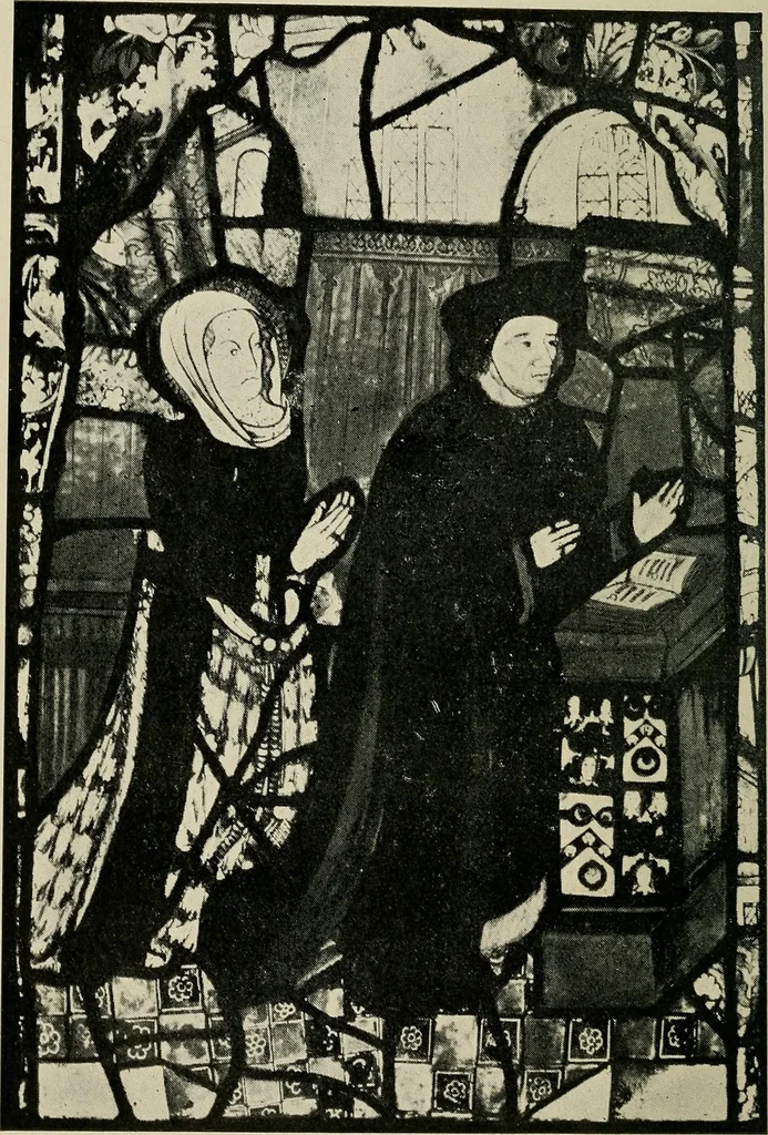 An illustration from Fifteenth-century glass in the chancel window of St. Peter Mancroft, Norwich, 1911, leaf 37
