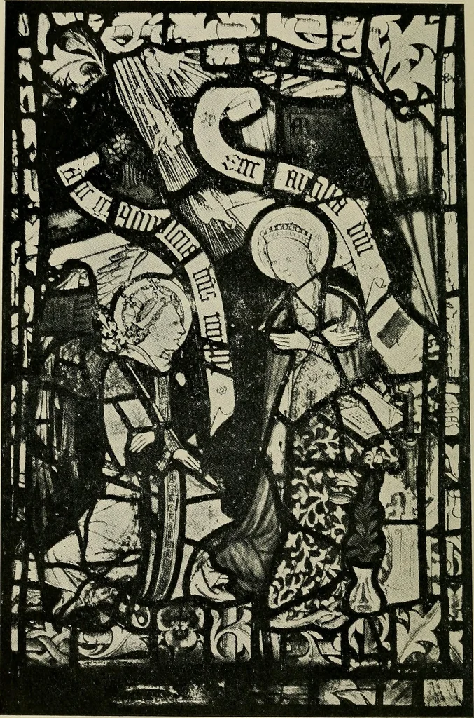 An illustration from Fifteenth-century glass in the chancel window of St. Peter Mancroft, Norwich, 1911, leaf 43