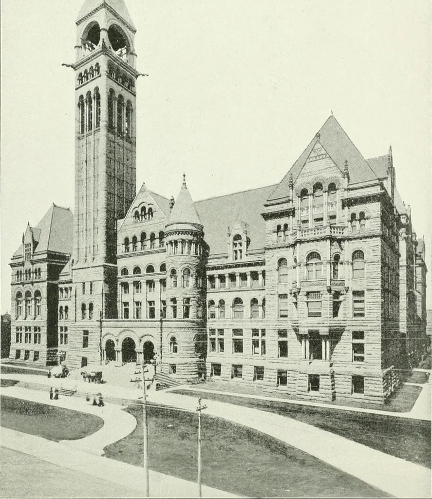 An illustration from Fifty glimpses of Toronto and vicinity, from recent photographs, 1901, leaf 6