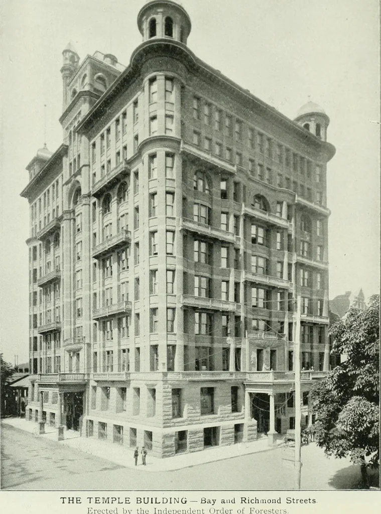 An illustration from Fifty glimpses of Toronto and vicinity, from recent photographs, 1901, leaf 7
