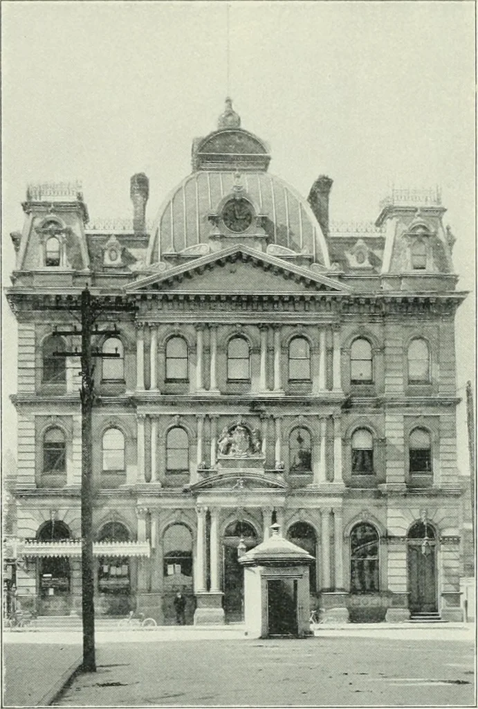 An illustration from Fifty glimpses of Toronto and vicinity, from recent photographs, 1901, leaf 9