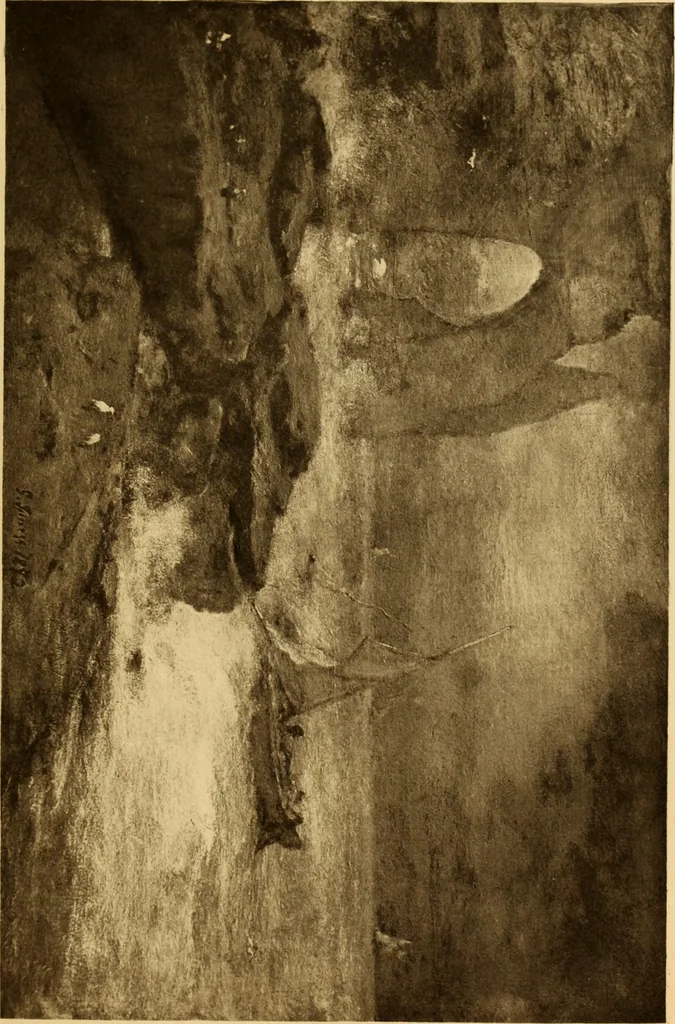 An illustration from Fifty paintings by George Inness, 1913, leaf 103