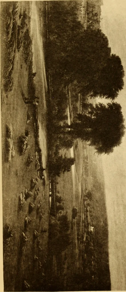 An illustration from Fifty paintings by George Inness, 1913, leaf 32