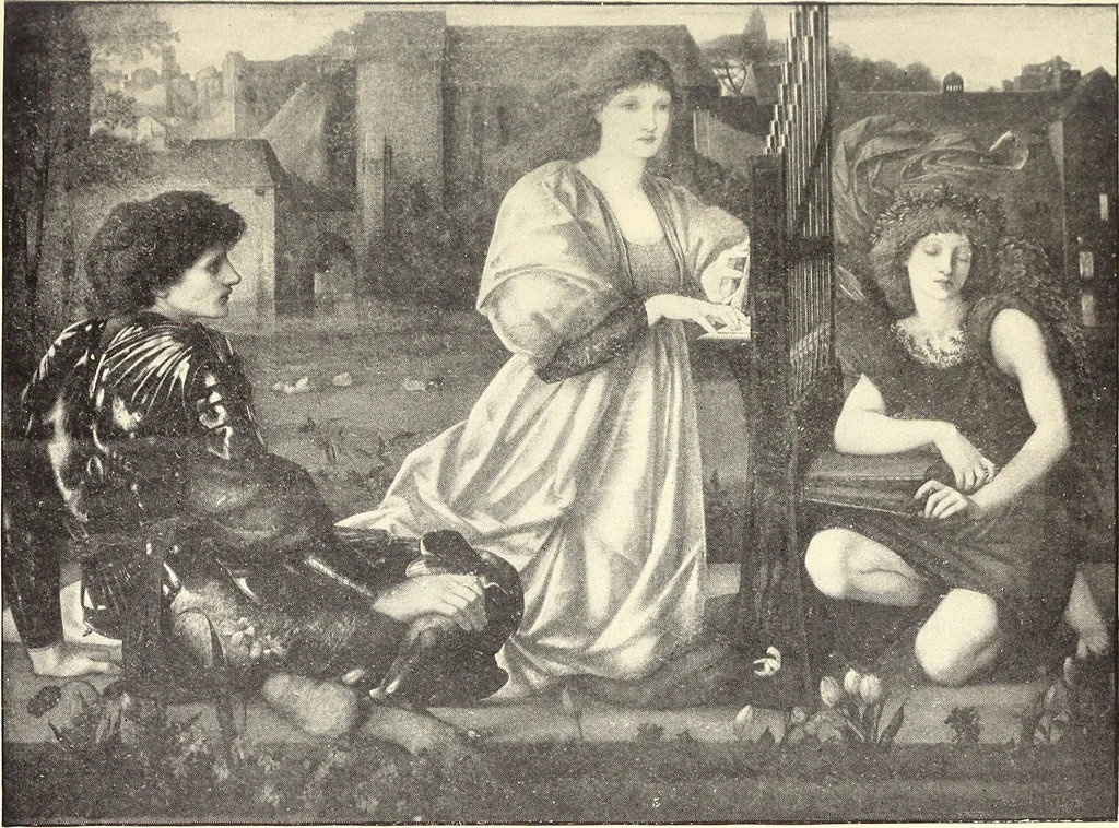 An illustration from Fifty years of modern painting, Corot to Sargent, 1908, leaf 231
