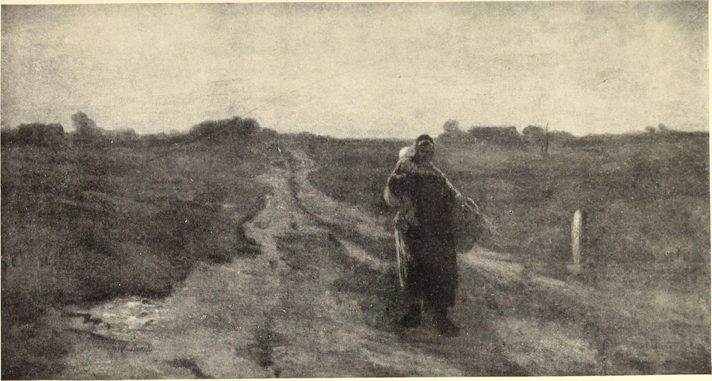 An illustration from Fifty years of modern painting, Corot to Sargent, 1908, leaf 305