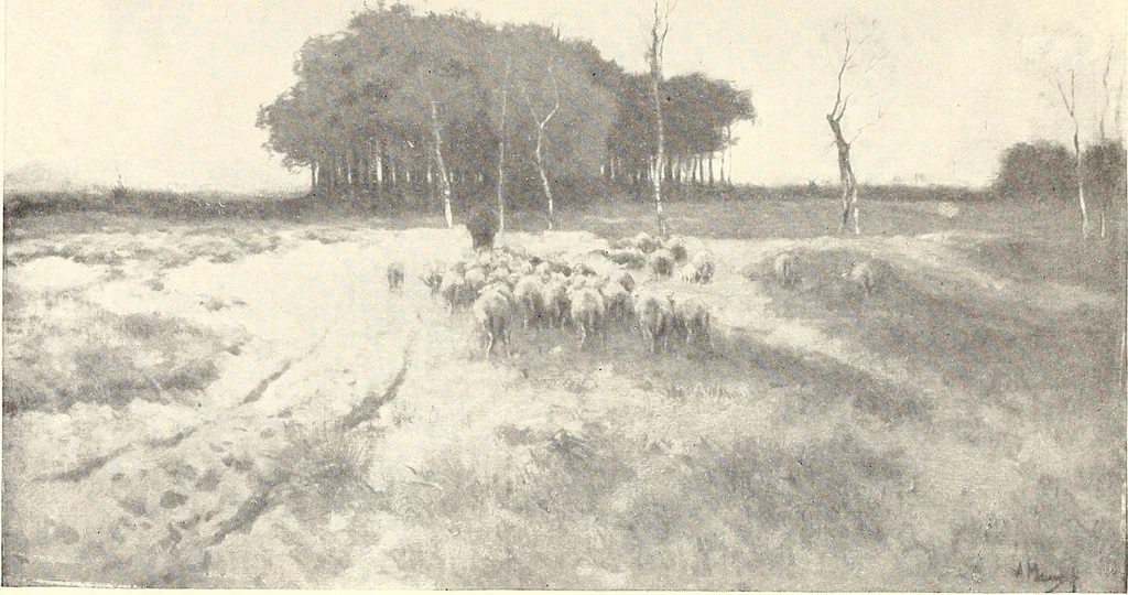 An illustration from Fifty years of modern painting, Corot to Sargent, 1908, leaf 309