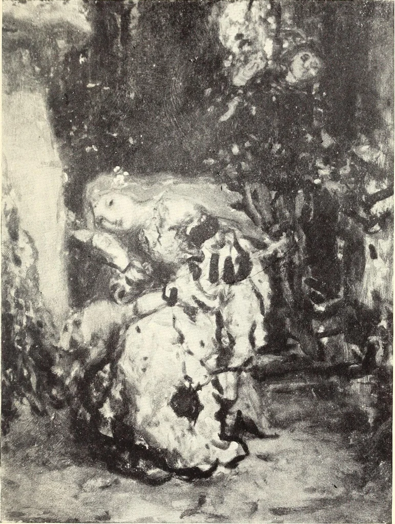 An illustration from Fifty years of modern painting, Corot to Sargent, 1908, leaf 313