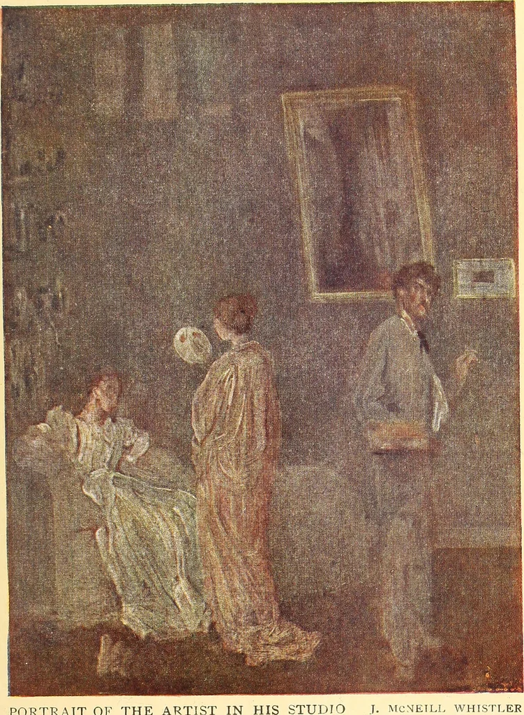 An illustration from Fifty years of modern painting, Corot to Sargent, 1908, leaf 447