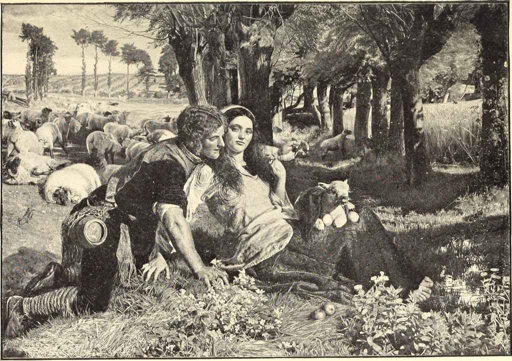 An illustration from Fifty years of modern painting, Corot to Sargent, 1908, leaf 45