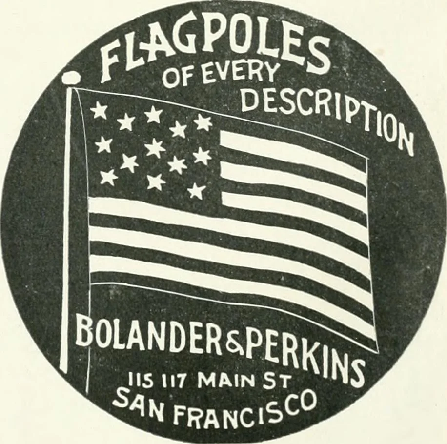 An illustration from Fifty years of Odd Fellowship in California : commemorating the founding of the Order by the instituting of California Lodge No. 1, on September ninth, eighteen hundred and forty-nine, 1899, leaf 12