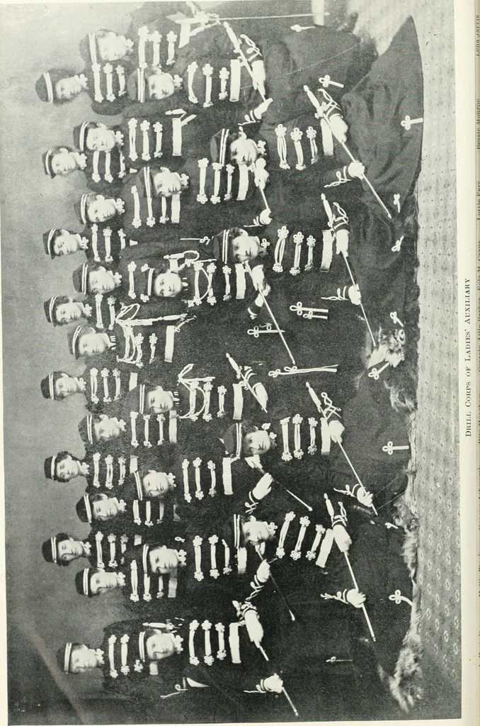 An illustration from Fifty years of Odd Fellowship in California : commemorating the founding of the Order by the instituting of California Lodge No. 1, on September ninth, eighteen hundred and forty-nine, 1899, leaf 120