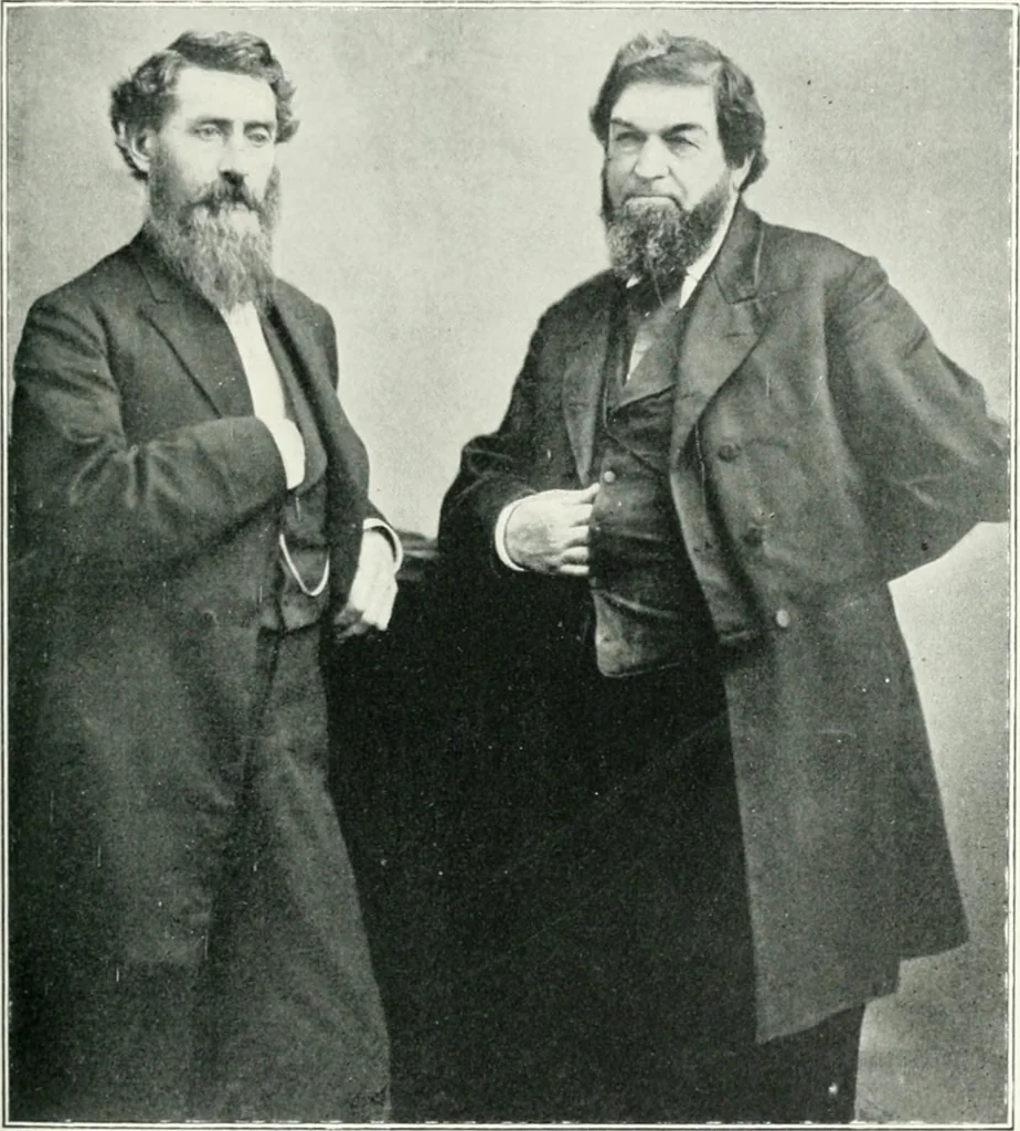 An illustration from Fifty years of Odd Fellowship in California : commemorating the founding of the Order by the instituting of California Lodge No. 1, on September ninth, eighteen hundred and forty-nine, 1899, leaf 145