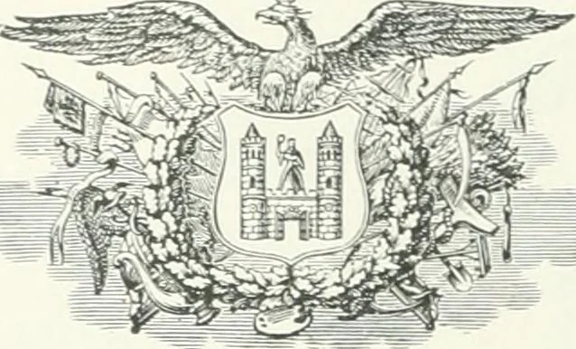 An illustration from Fifty years of Odd Fellowship in California : commemorating the founding of the Order by the instituting of California Lodge No. 1, on September ninth, eighteen hundred and forty-nine, 1899, leaf 16