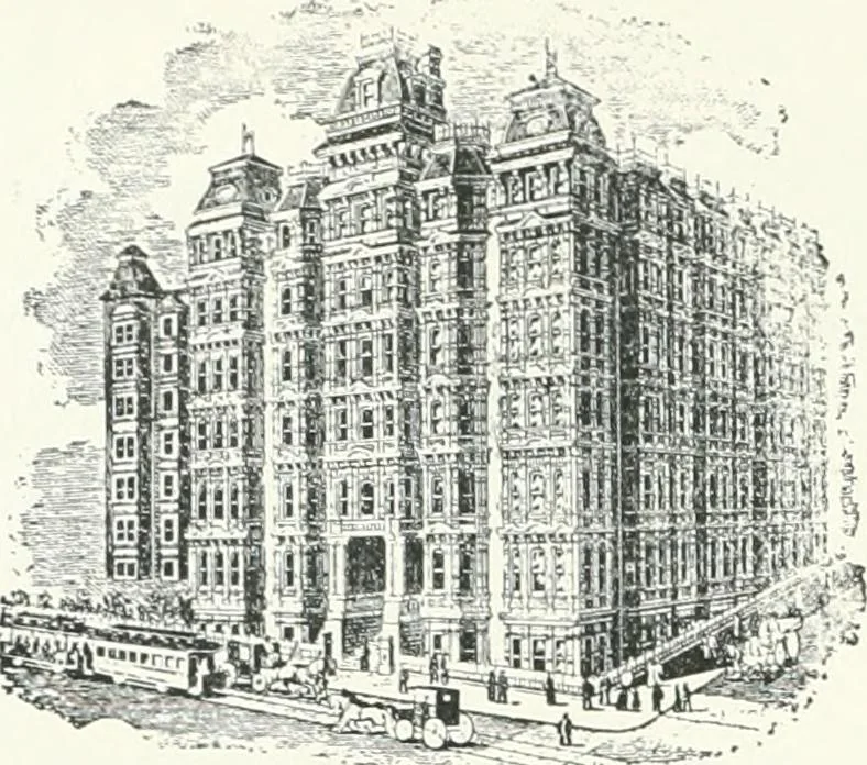 An illustration from Fifty years of Odd Fellowship in California : commemorating the founding of the Order by the instituting of California Lodge No. 1, on September ninth, eighteen hundred and forty-nine, 1899, leaf 182