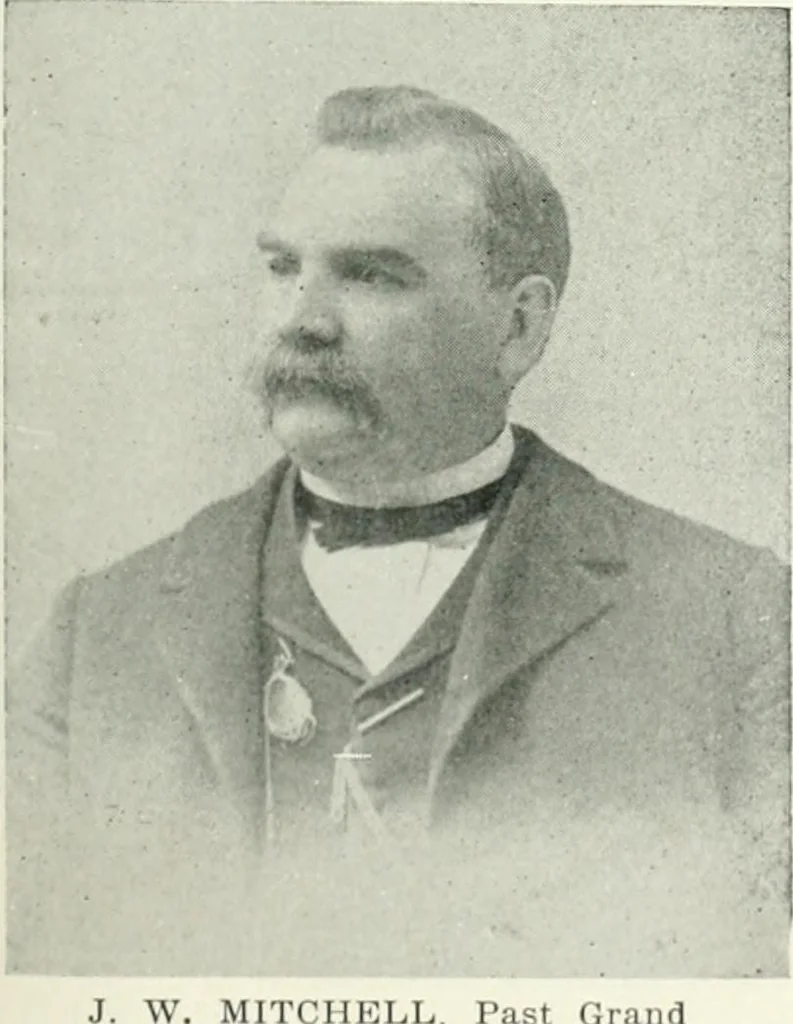 An illustration from Fifty years of Odd Fellowship in California : commemorating the founding of the Order by the instituting of California Lodge No. 1, on September ninth, eighteen hundred and forty-nine, 1899, leaf 207