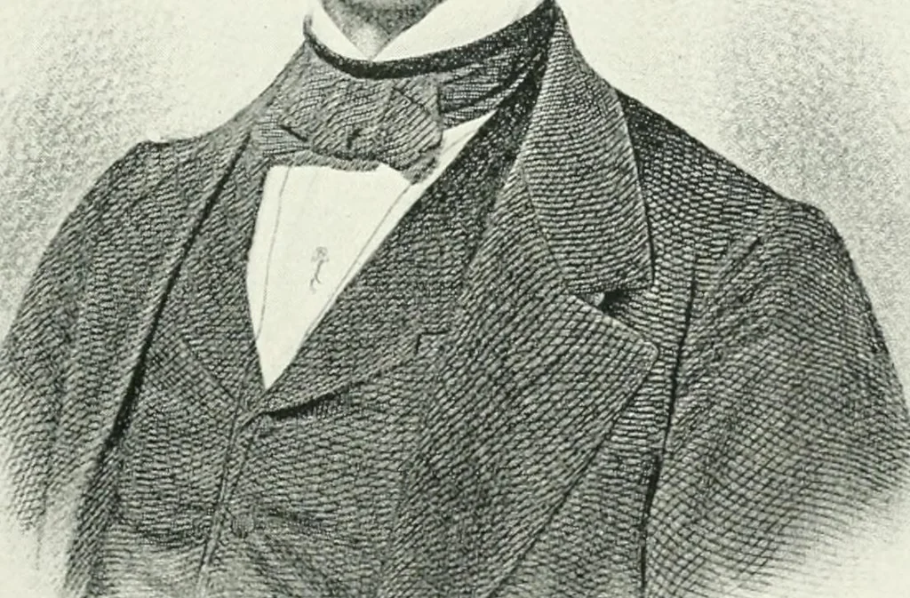 An illustration from Fifty years of Odd Fellowship in California : commemorating the founding of the Order by the instituting of California Lodge No. 1, on September ninth, eighteen hundred and forty-nine, 1899, leaf 21