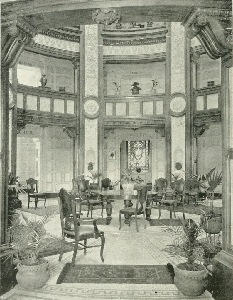 An illustration from Fifty years of Odd Fellowship in California : commemorating the founding of the Order by the instituting of California Lodge No. 1, on September ninth, eighteen hundred and forty-nine, 1899, leaf 240