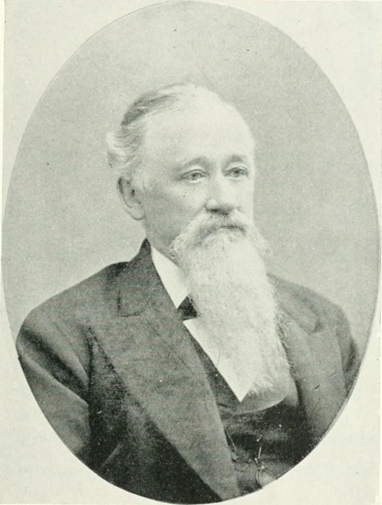 An illustration from Fifty years of Odd Fellowship in California : commemorating the founding of the Order by the instituting of California Lodge No. 1, on September ninth, eighteen hundred and forty-nine, 1899, leaf 43