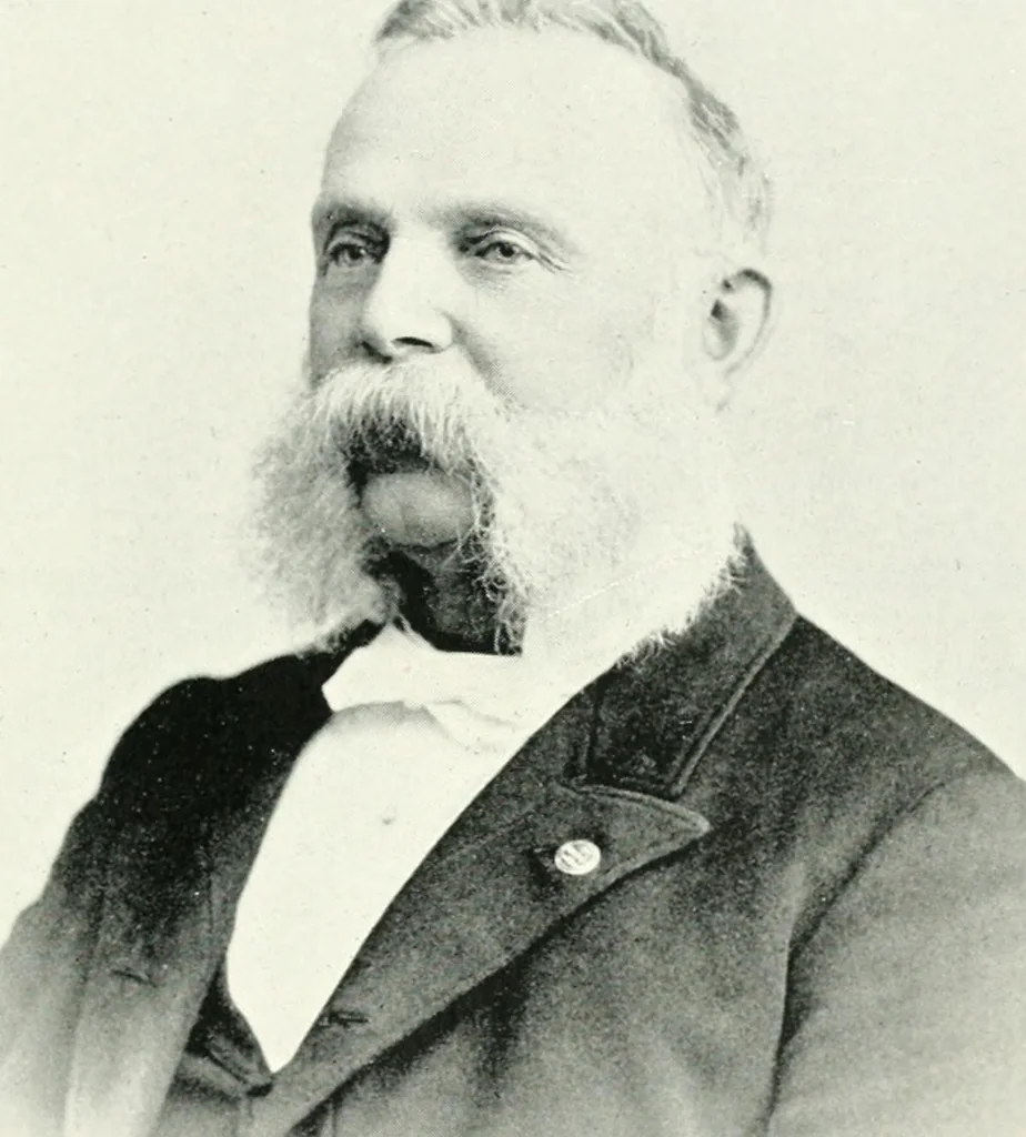 An illustration from Fifty years of Odd Fellowship in California : commemorating the founding of the Order by the instituting of California Lodge No. 1, on September ninth, eighteen hundred and forty-nine, 1899, leaf 77