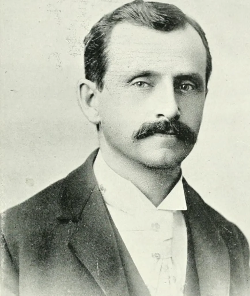 An illustration from Fifty years of Odd Fellowship in California : commemorating the founding of the Order by the instituting of California Lodge No. 1, on September ninth, eighteen hundred and forty-nine, 1899, leaf 79
