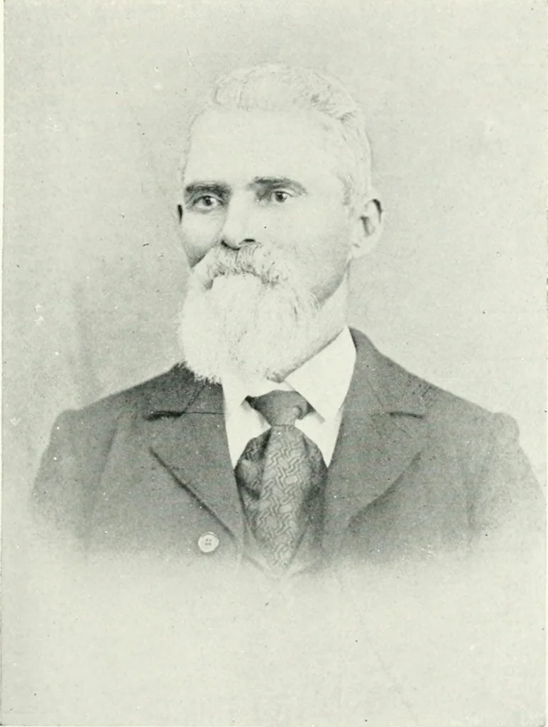 An illustration from Fifty years of Odd Fellowship in California : commemorating the founding of the Order by the instituting of California Lodge No. 1, on September ninth, eighteen hundred and forty-nine, 1899, leaf 83