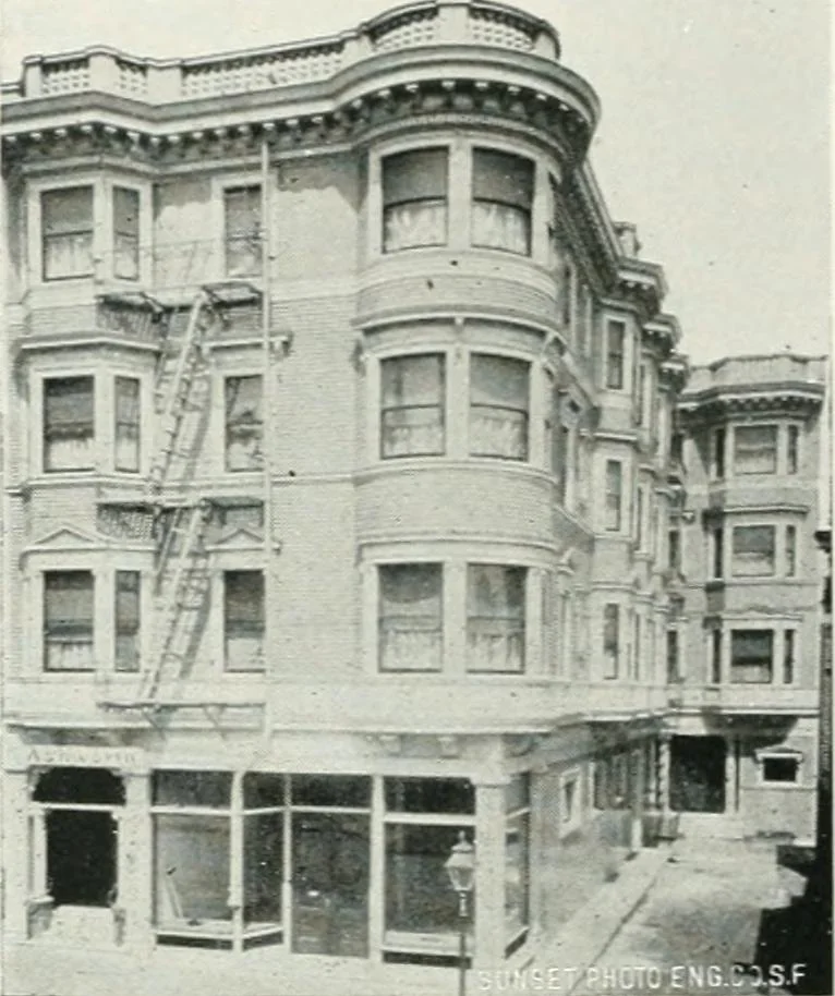 An illustration from Fifty years of Odd Fellowship in California : commemorating the founding of the Order by the instituting of California Lodge No. 1, on September ninth, eighteen hundred and forty-nine, 1899, leaf 90