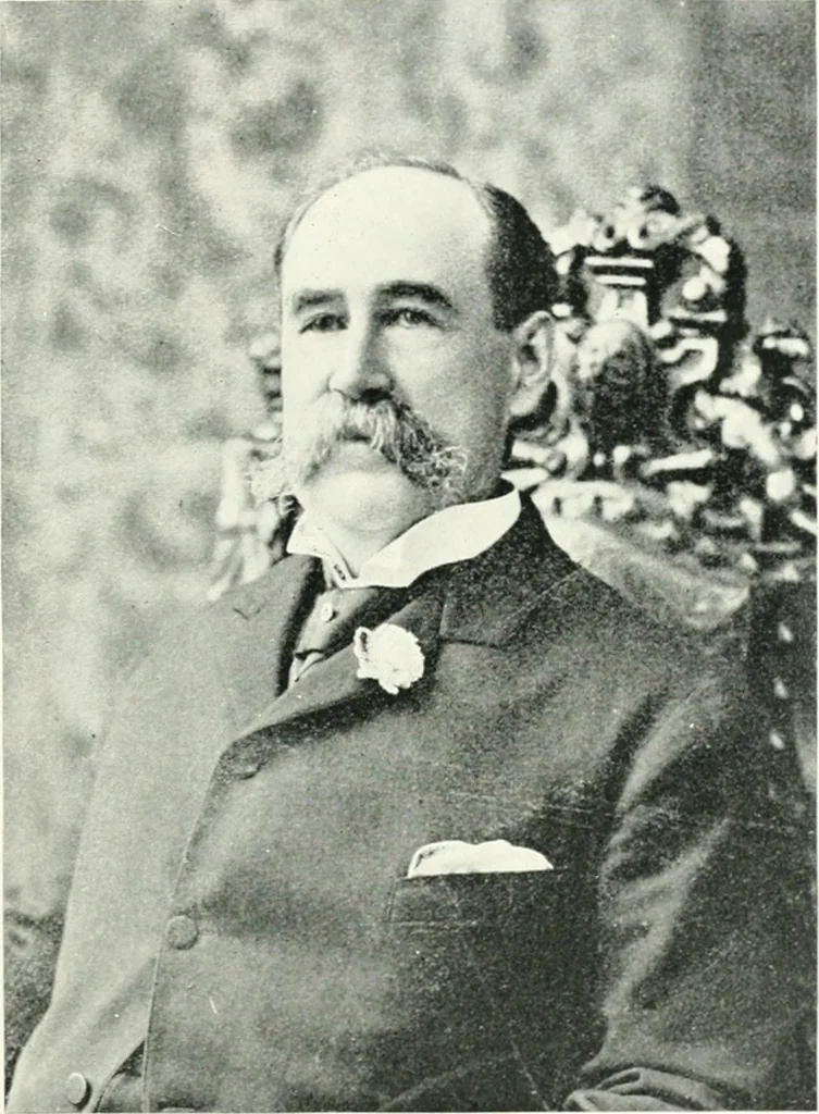 An illustration from Fifty years of Odd Fellowship in California : commemorating the founding of the Order by the instituting of California Lodge No. 1, on September ninth, eighteen hundred and forty-nine, 1899, leaf 93
