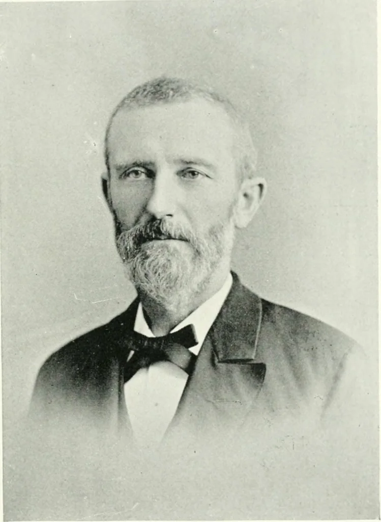 An illustration from Fifty years of Odd Fellowship in California : commemorating the founding of the Order by the instituting of California Lodge No. 1, on September ninth, eighteen hundred and forty-nine, 1899, leaf 95