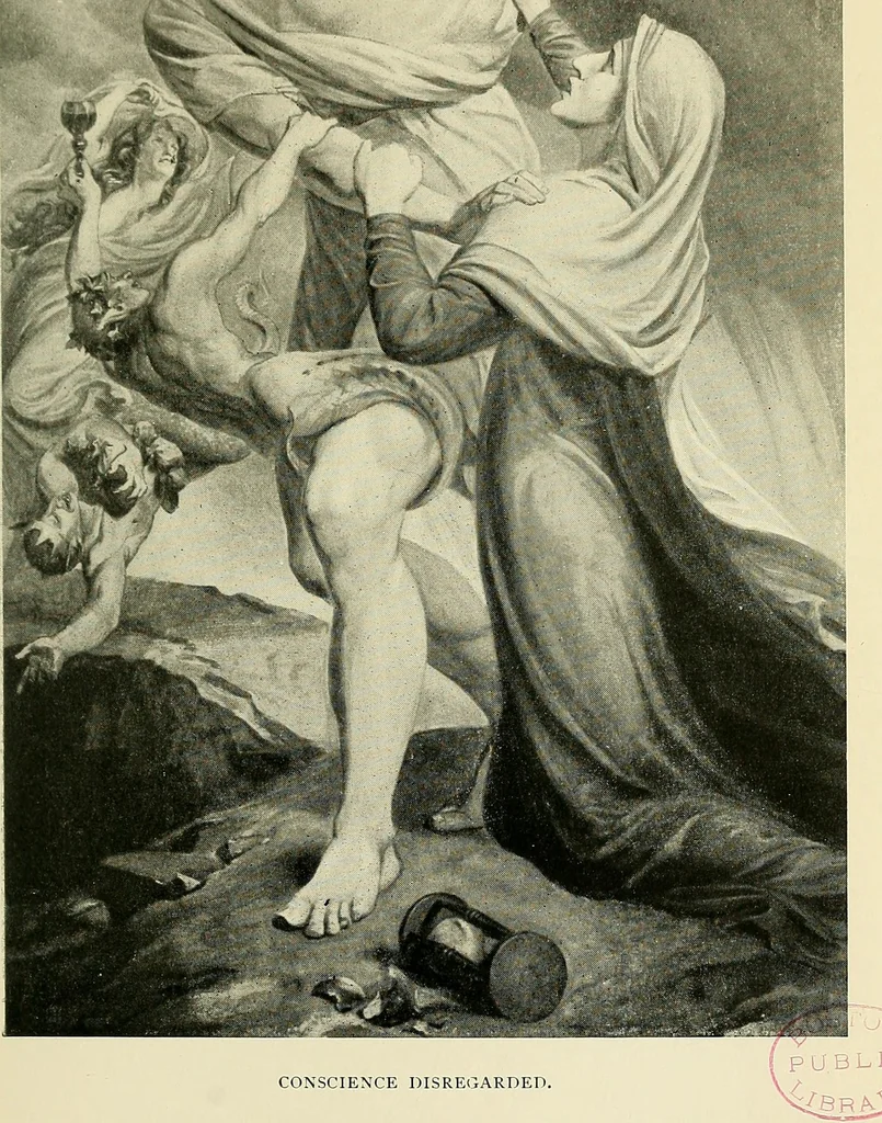 An illustration from Fifty years of work without wages : (laborare est orare), 1912, leaf 125